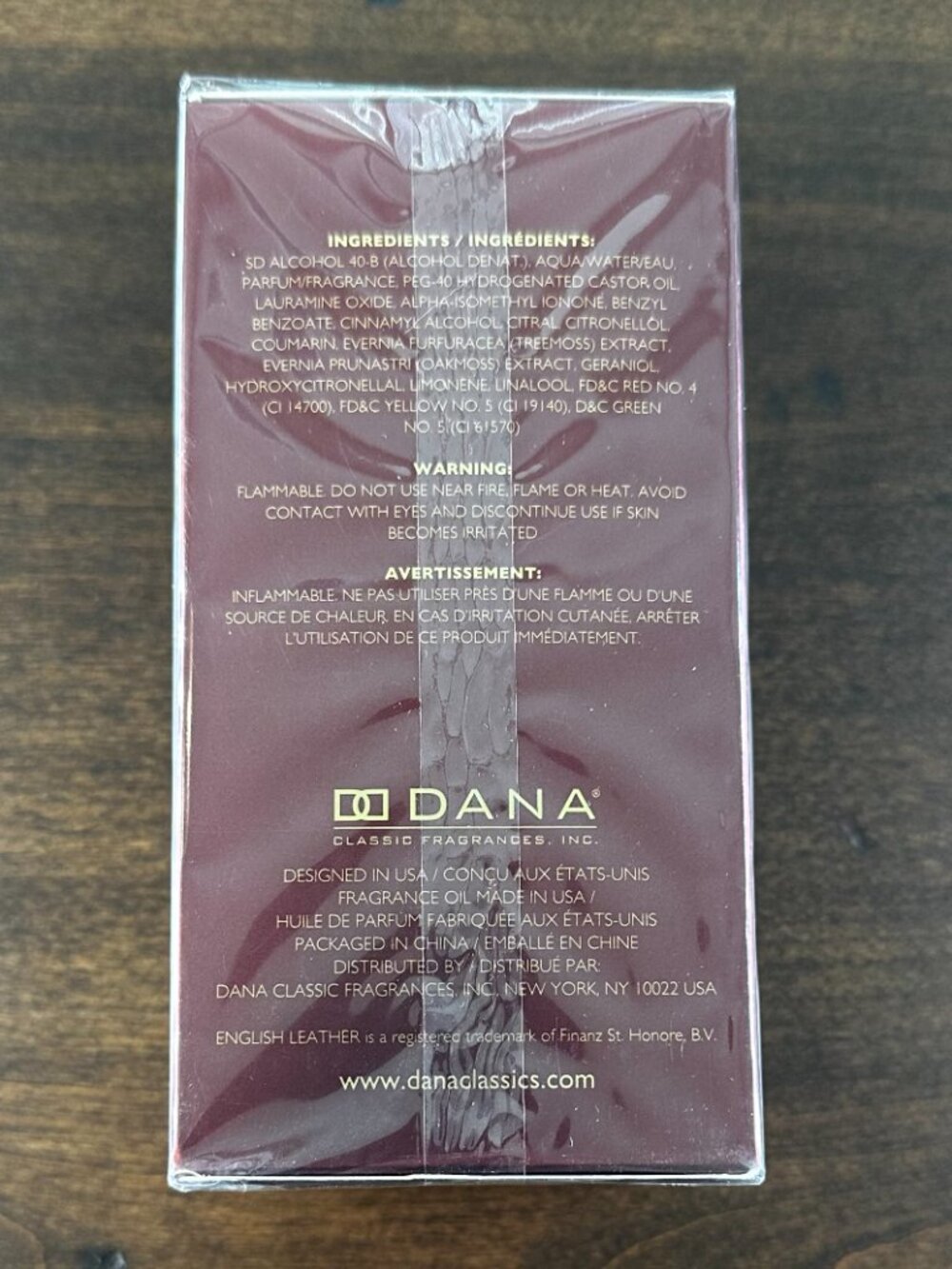 English Leather by Dana Men's Aftershave Splash 8 oz / 236ml Brand New Boxed - Picture 2 of 4
